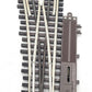 Atlas 6072 O Gauge Nickel Silver O-72 Left Hand Remote Switch Turnout EX/Box