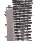 Atlas 6072 O Gauge Nickel Silver O-72 Left Hand Remote Switch Turnout EX/Box
