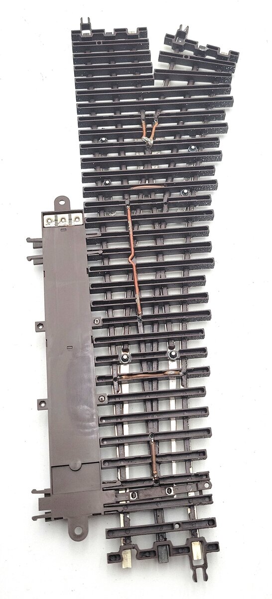 Atlas 6072 O Gauge Nickel Silver O-72 Left Hand Remote Switch Turnout EX/Box