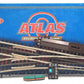 Atlas 6072 O Gauge Nickel Silver O-72 Left Hand Remote Switch Turnout EX/Box
