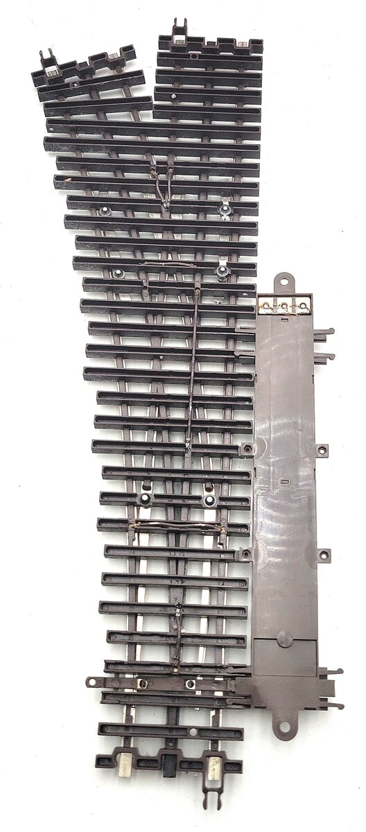 Atlas 6073 O Nickel Silver O-72 Right Hand Remote Switch Turnout EX/Box