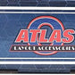 Atlas 669182 O Green Double Track Pedestrian Crosswalk Bridge LN/Box