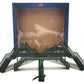 Atlas 669182 O Green Double Track Pedestrian Crosswalk Bridge LN/Box