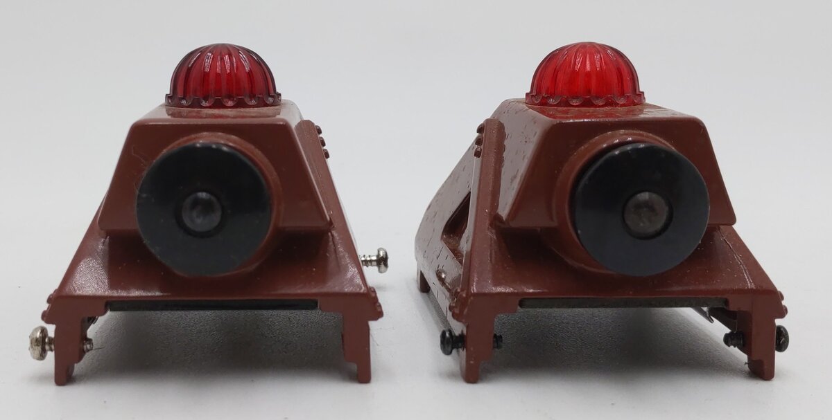 Lionel 6-62283 O and 0-27 Scale Diecast Metal Illuminated Bumpers (Box of 2) EX/Box