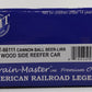 RMT 86111 O Gauge PBCX Cannon Ball Beer-Lirr 36FT Wood Side Reefer Car #18486 EX/Box