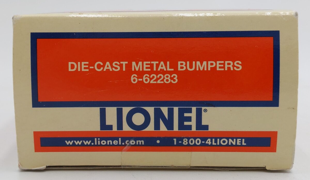 Lionel 6-62283 O and 0-27 Scale Diecast Metal Illuminated Bumpers (Box of 2) EX/Box