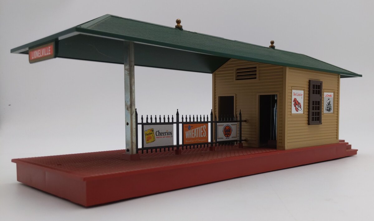 Lionel 6-2129 O Gauge Illuminated Freight Station EX/Box
