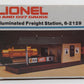 Lionel 6-2129 O Gauge Illuminated Freight Station EX/Box
