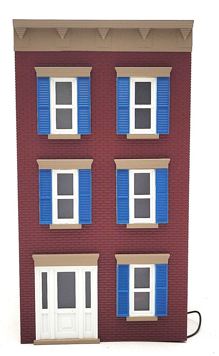 MTH 30-90240 O 3-Story Town House LN