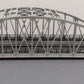 MTH 40-1107 O Gauge 2-Track Silver Steel Arch Bridge LN/Box