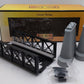 MTH 40-1106 O Scale Black Girder Bridge & Stone Pillars LN/Box