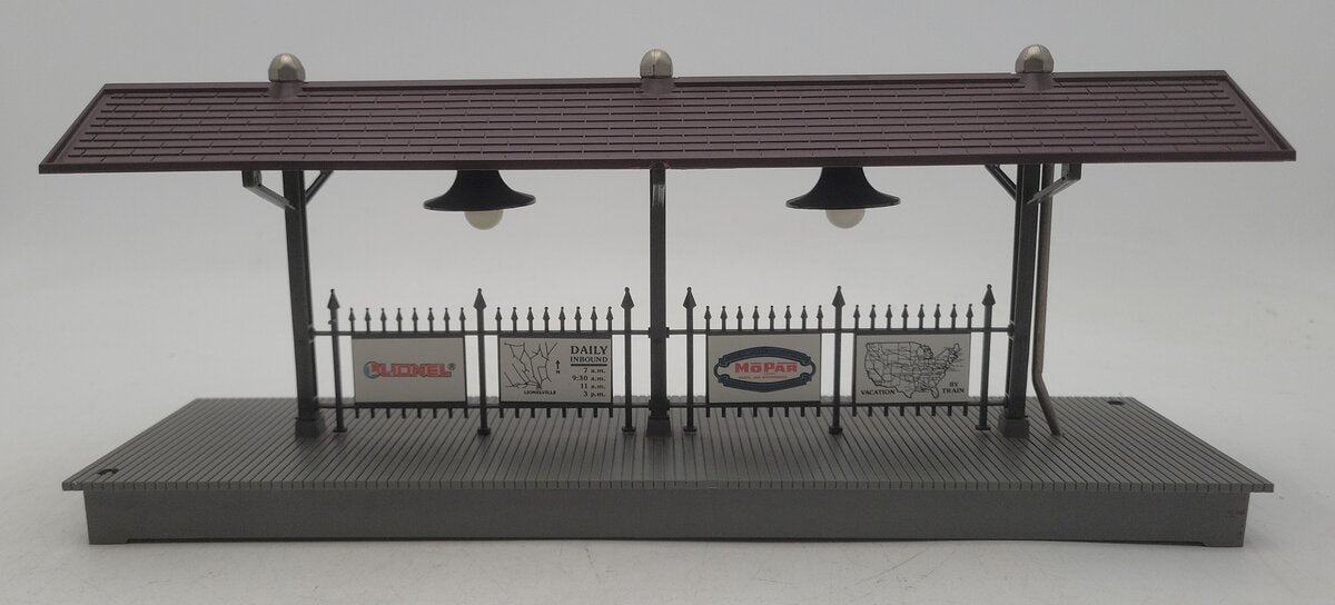 Lionel 6-12748 O/027 Illuminated Station Platform EX/Box