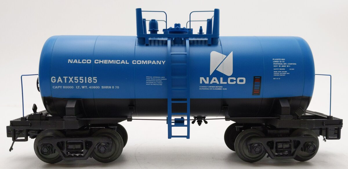MTH 20-96241 O Scale Nalco 8000 Gallon Tank Car #55185 LN/Box