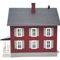 MTH 30-90552 O Row House #2 - Red and Gray LN