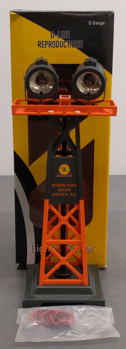 O-Line OLR702 O Gauge Long Island Railroad Rail Yard Light Tower EX/Box