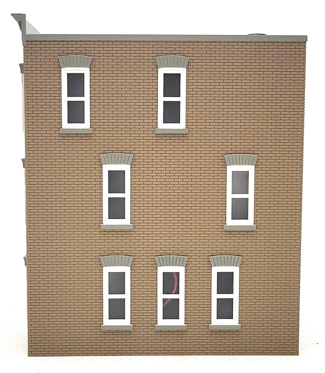 MTH 30-90601 O 3-Story Tan Town House #2 EX