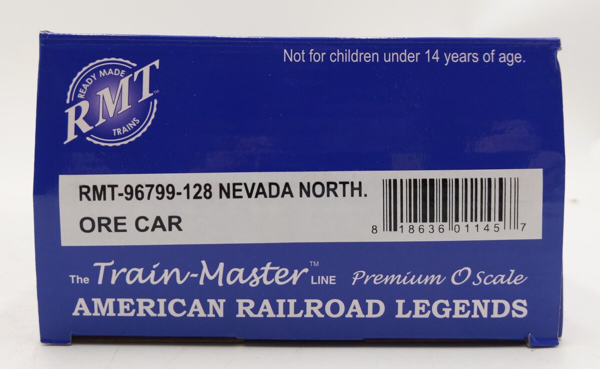 RMT 96799-128 O Gauge Nevada Northern Ore Car #1023 EX/Box