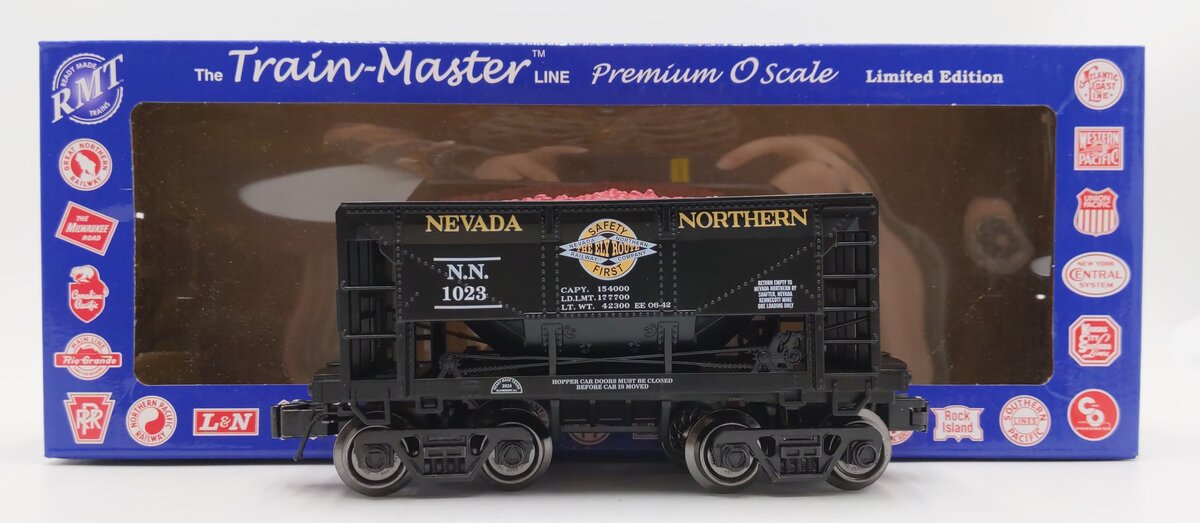 RMT 96799-128 O Gauge Nevada Northern Ore Car #1023 EX/Box