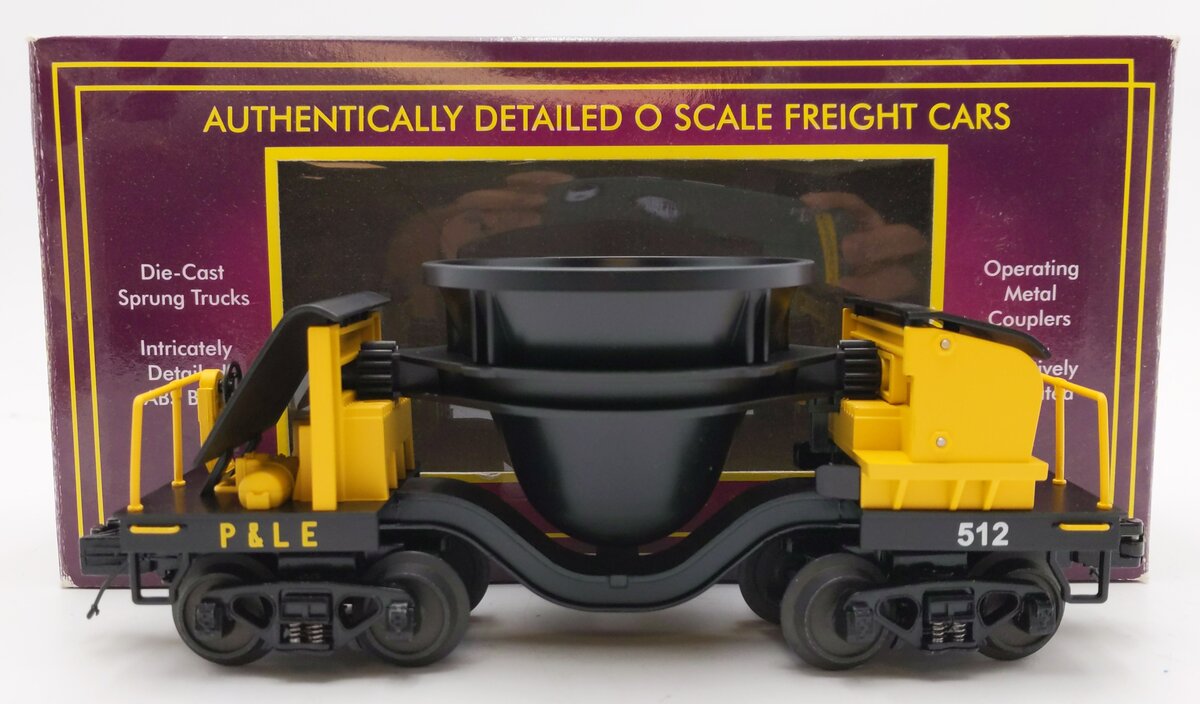 MTH 20-98558 O Gauge Pittsburgh & Lake Erie Slag Car #512 LN/Box