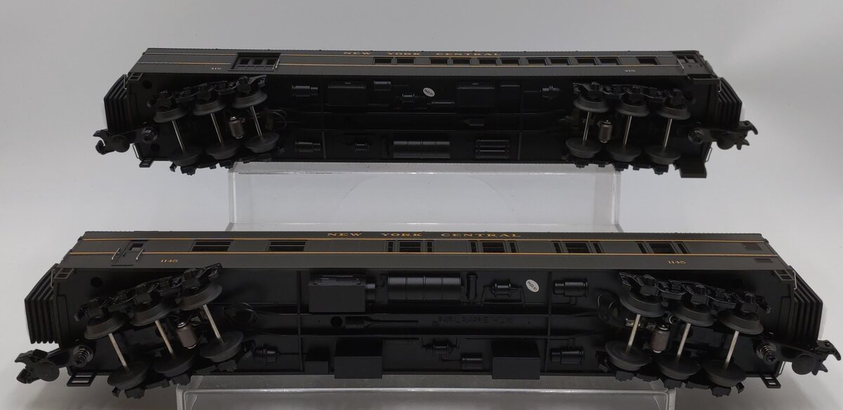 MTH 30-69156 O New York Central RailKing 60' Madison Combo/Diner (Set of 2) LN/Box