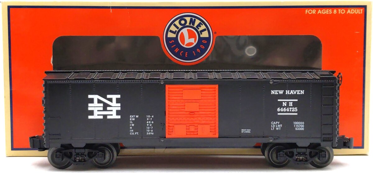 Lionel 6-39204 O Gauge New Haven Boxcar #6464-725 LN/Box