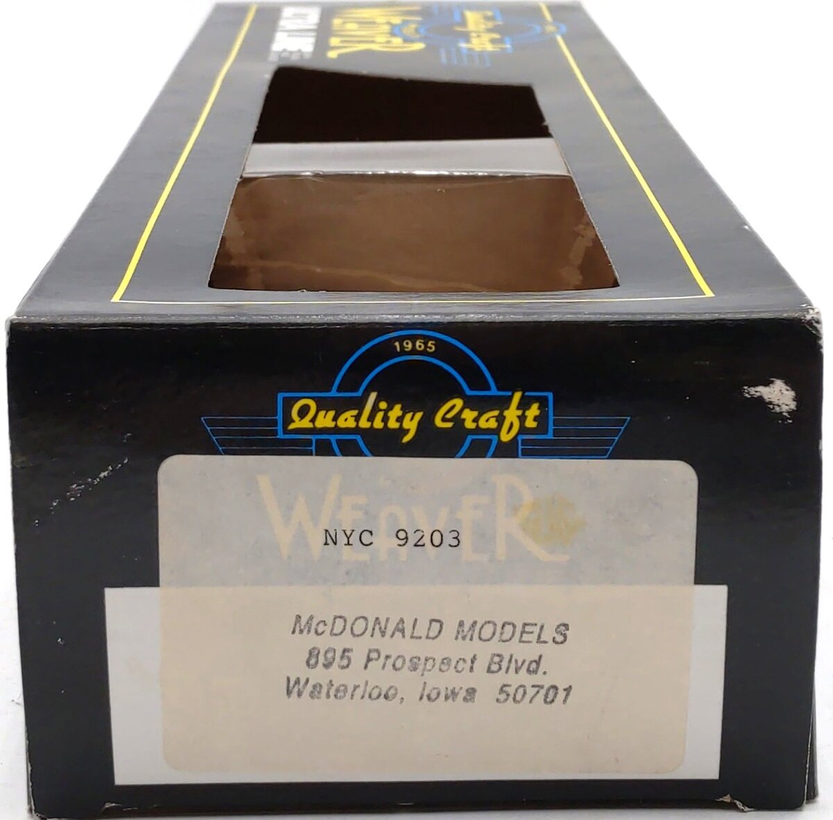 Weaver 9200 O Gauge New York Central Express Boxcar #9203 (3-Rail) NIB
