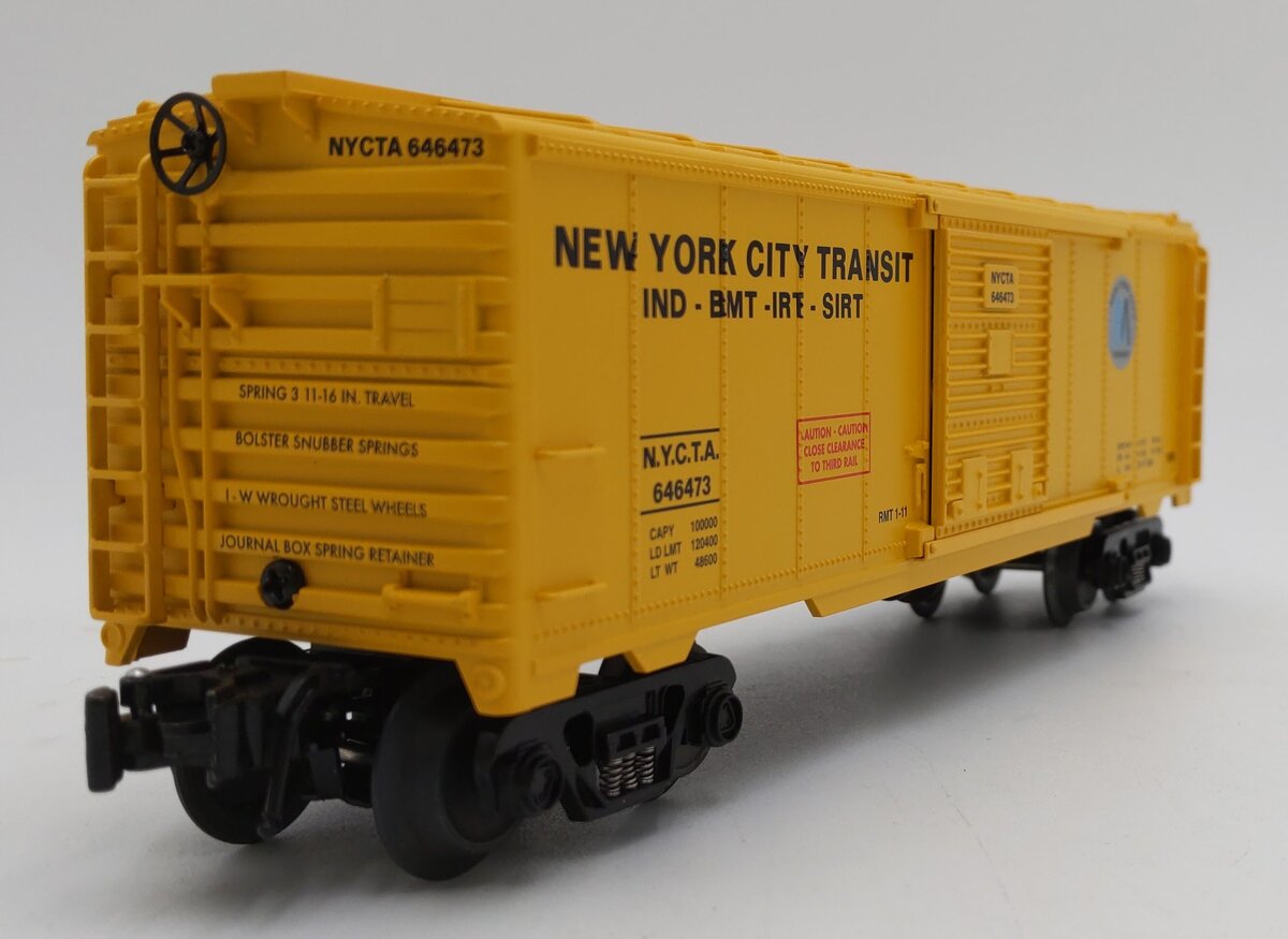RMT 96473A New York Subway Boxcar #646473