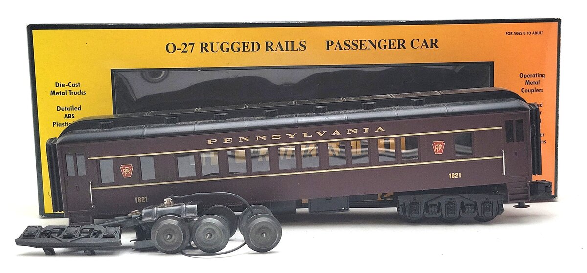 MTH 33-6209 PRR O-27 Madison Coach Car/Box