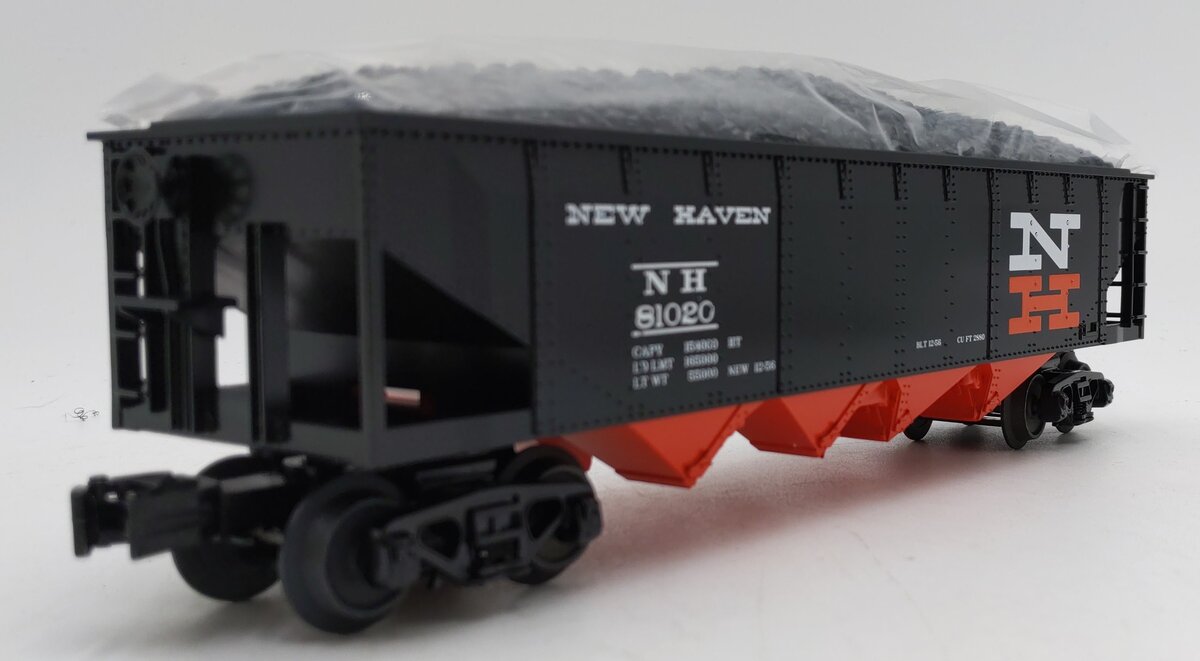 MTH 30-75670 O New Haven RailKing 4-Bay Hopper Car #81020 LN/Box