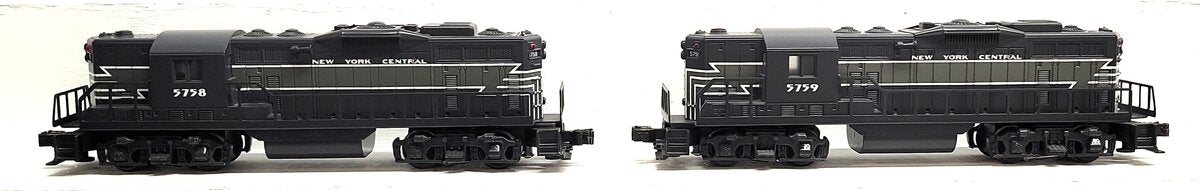 Williams 472077 O Gauge New York Central GP-9 AA Diesel Set W/Sound EX