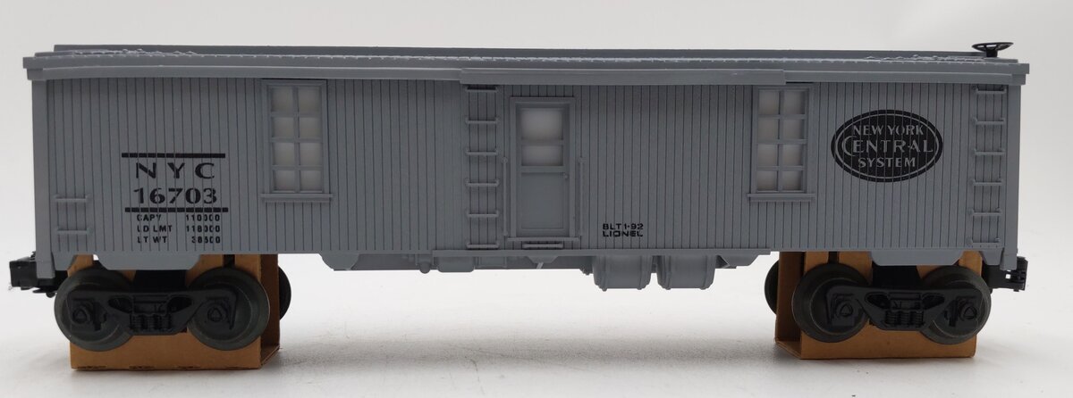 Lionel 6-16703 O Gauge New York Central Illuminated Tool Car #16703 LN/Box