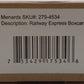 Menards 279-4534 O Gauge Railway Express Box Car #17395 LN/Box