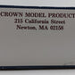 Crown 3000 O Railway Express Reefer Car #4756 VG/Box