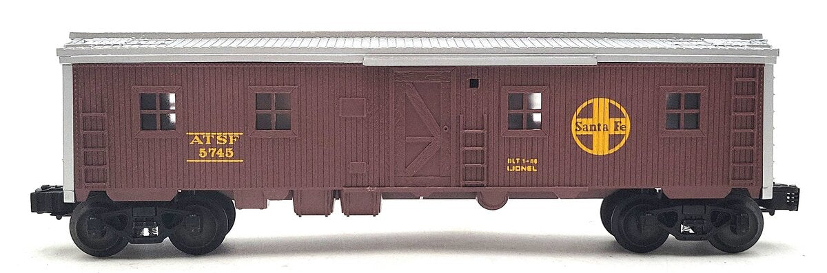 Lionel 6-5745 O Gauge AT&SF Bunk Car LN/Box
