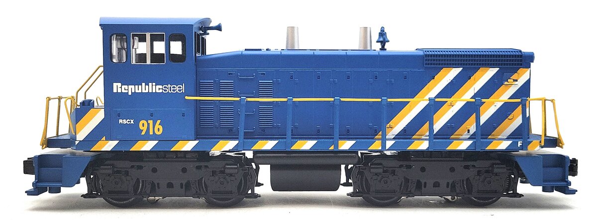 MTH 30-20842-1 O Republic Steel SW1500 Diesel Switcher w/ Proto-Sound 3.0 #916 EX/Box