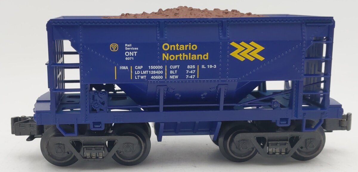 K-Line K671-4021 O Ontario Northland Ore Car EX/Box
