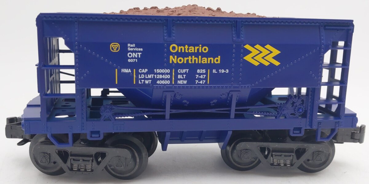 K-Line K671-4021 O Ontario Northland Ore Car EX/Box