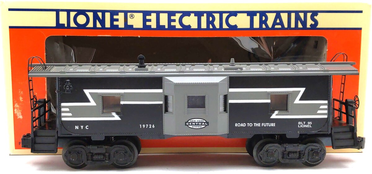 Lionel 6-19726 O Gauge New York Central Bay Window Caboose #19726 VG/Box