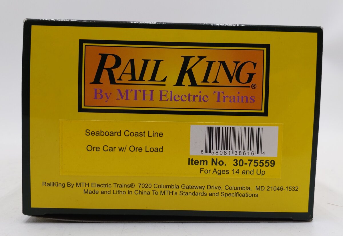 MTH 30-75559 O Seaboard Coast Line Ore Car EX/Box