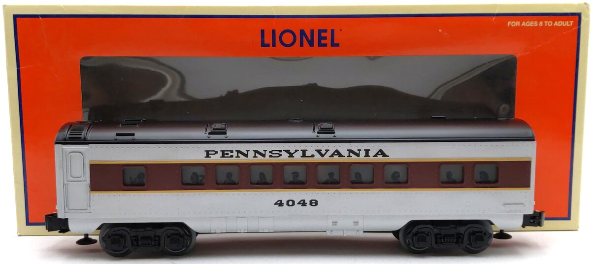 Lionel 6-35168 O Gauge Pennsylvania Add-On Coach Car #4048 LN/Box
