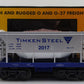 MTH 30-75645 O Scale Timken Steel Ore Car #2017 EX/Box