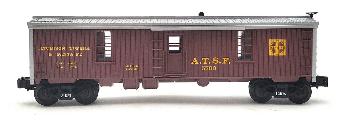 Lionel 6-5760 O Gauge AT&SF Tool Car LN/Box