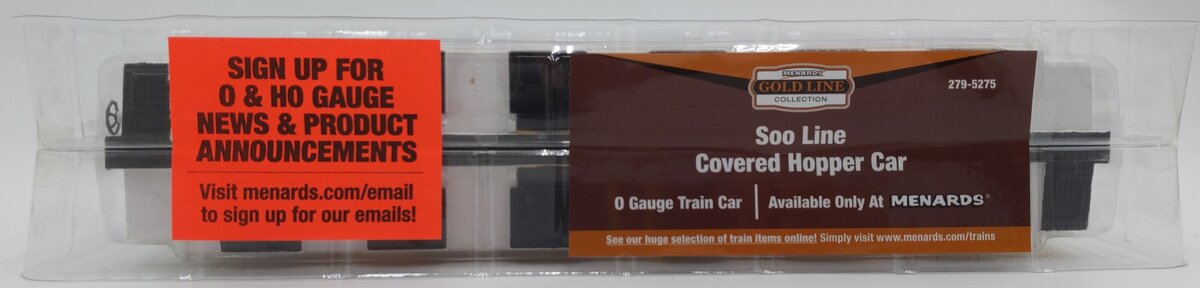 Menards 279-5275 Soo Line Covered Hopper Car #6578 MT/Box