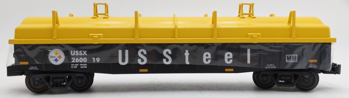 MTH 30-72204 O United States Steel Gondola Car with Cover #260019 EX/Box