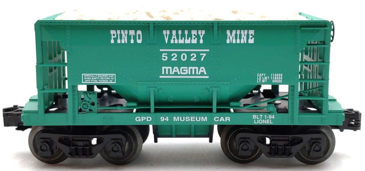 Lionel 6-52027 O Gauge 1994 Gadsden Pacific Museum Ore Car #52027 LN/Box