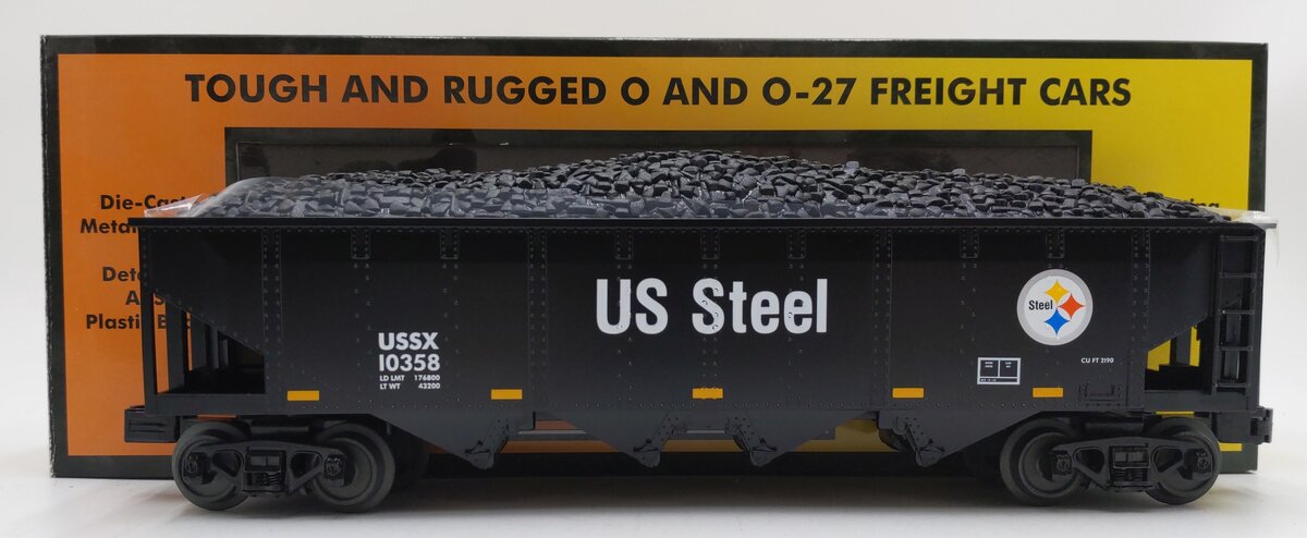 MTH 30-75640 O United States 4-Bay Hopper Car #10358 EX/Box