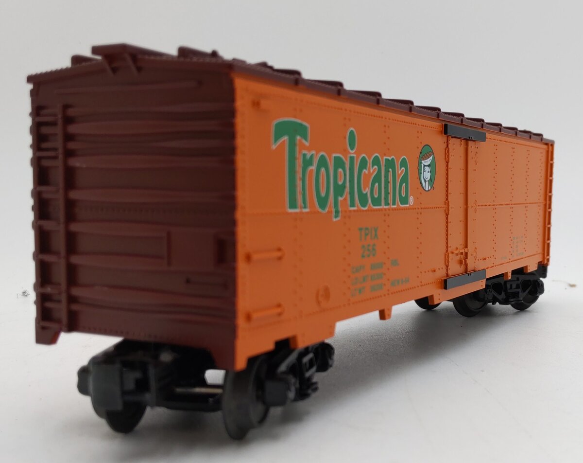 MTH 30-78169 O-27 Tropicana Modern Reefer Car #256 LN/Box