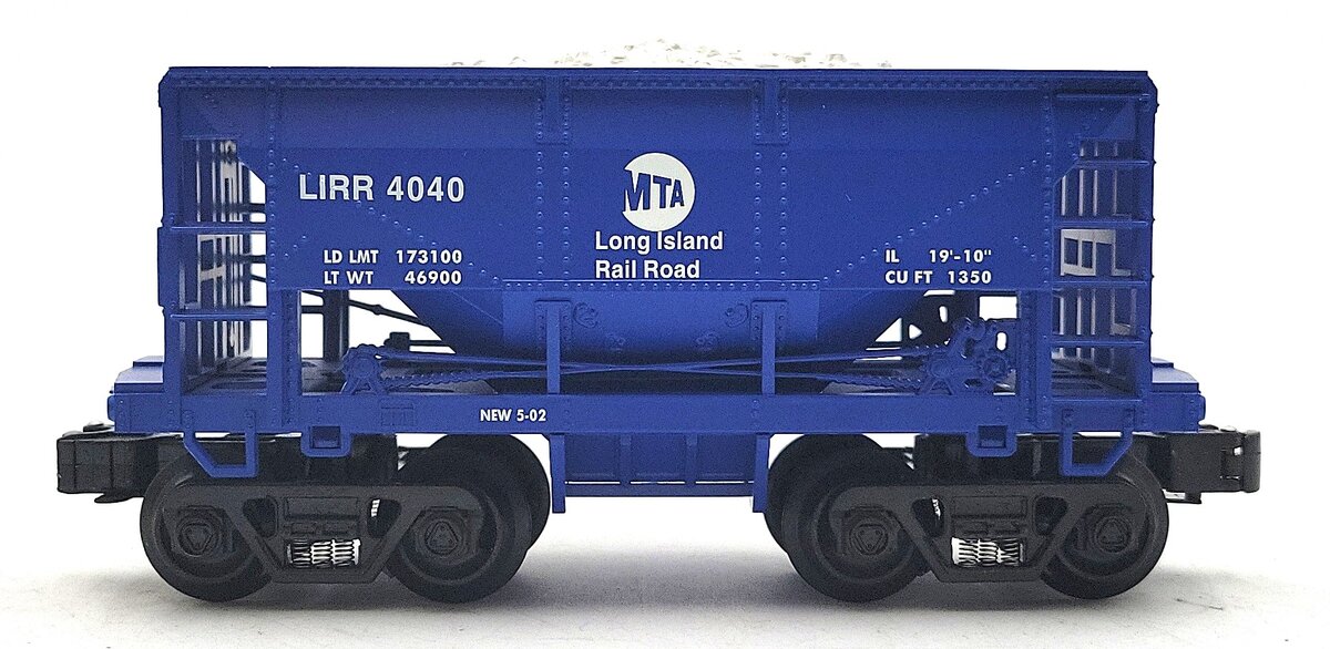 K-Line K671-3744 O Gauge Long Island RR Ballast Car w/ Ballast Load #4040 LN/Box