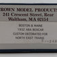 Crown 77244 O Boston & Maine Boxcar #77244 LN/Box