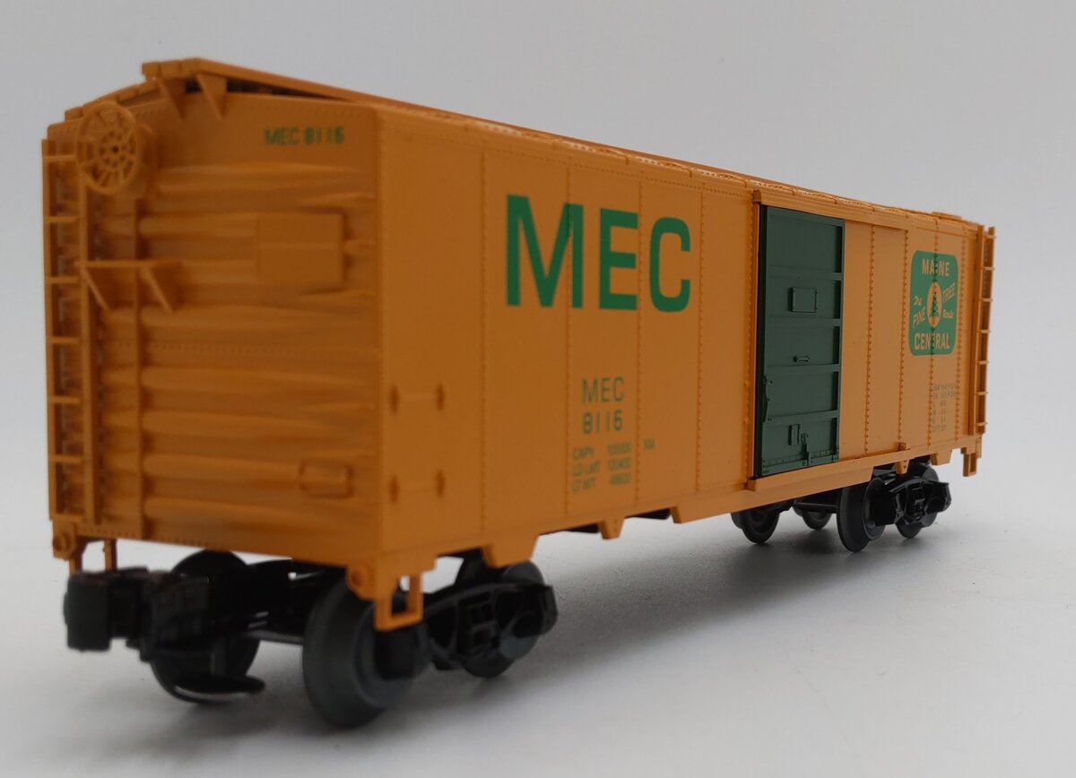 Crown Model O Gauge Maine Central Orange Boxcar Central #8116 LN/Box